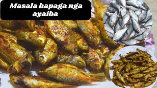 Masala smoked fish (nga ayaiba)/ masala happaga oven  amadi tawa(pan)  da matau  karamna nga yaigani