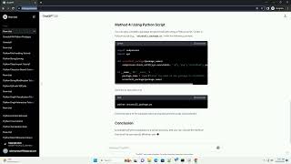 python how to uninstall package