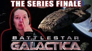 BATTLESTAR GALACTICA | The Series Finale | First Time Watching Reaction | Lots Of Anti-Cry Drinks...