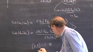 PHYS 221A 2010:09:03   Lec 04   The Postulates of Quantum Mechanics