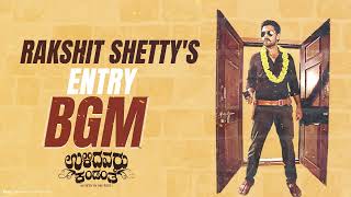 Rakshit Shetty's Entry BGM | Ulidavaru Kandanthe | Rakshit | Sheethal Shetty | Ajaneesh B Loknath