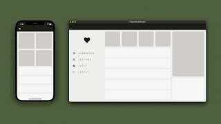 🖥📱Responsive Dashboard UI • FLUTTER Tutorial ♡
