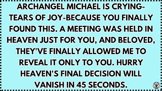 ♾️ ARCHANGEL MICHAEL IS CRYING-TEARS OF JOY-BECAUSE YOU FINALLY FOUND THIS. A MEETING WAS...