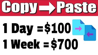 $100 Per Day Using Copy & Paste Online! | How to Make Money Online for FREE