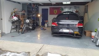 Motorhead Garage Renovation Time Lapse. 3 months in 3 min - Home DIY and Renovation Series Pt.1