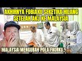 TURIS ASING: FOBIAKU SEKETIKA HILANG SEMUA KARENA MALAYSIA.