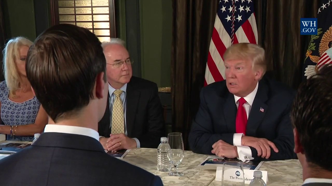 President Trump Participates In A Briefing On The Opioid Crisis With ...