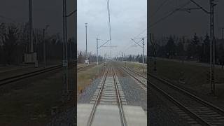 Przejazd przez Łódź Andrzejów TLK Flisak 54102 #pkp #pociąg #yt #intercity #kolej #łódzkie #like