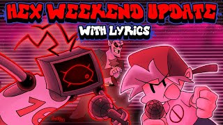 Hex WEEKEND UPDATE WITH LYRICS By RecD - Friday Night Funkin' THE MUSICAL (Lyrical Cover)