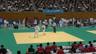 2021年IH 柔道 男子 個人81kg級 準々決勝 伊澤直乙斗 習志野(千葉) vs 今野健太郎 秋田工(秋田)