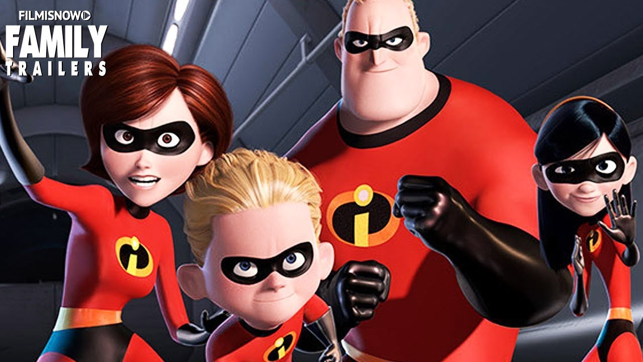 The Incredibles Clip And Trailer Compilation For Disney Pixar Family