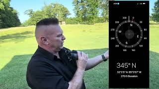 Compass calibration at new location