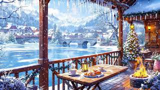 Winter Café Serenity 🎅☕ Top Lofi Tracks for Focus \u0026 Calm