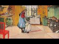 Жизнерадостные акварельные картины шведского художника Карла Ларссона carl larsson 1853 1919