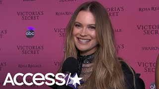 Behati Prinsloo Is The Cutest Talking About Having Adam Levine's Support At Her VS 2018 Show | Acces