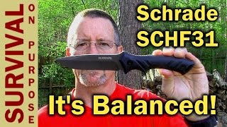 Schrade SCHF31 - Great For A Survival Kit - Survival Gear