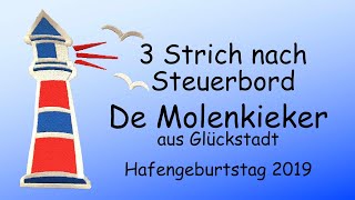 Drei Strich nach Steuerbord