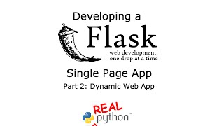 Flask Live Coding Session - Part 2
