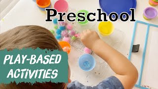 Homeschool Preschool Play-Based Activities For Kids