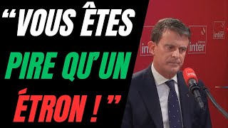 MANUEL VALLS SE FAIT HUMILIER EN DIRECT À LA RADIO PAR UN AUDITEUR !