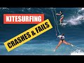 Kitesurfing Crashes & Fails Compilation - Part 1 😜