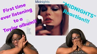 FIRST TIME EVER LISTENING TO A TAYLOR SWIFT ALBUM!! | “Midnights” Album Reaction