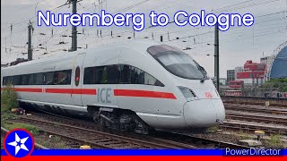 Part 5: Nuremberg to Cologne on DB ICE Train! | Travel Vlogs - Europe '22 | Polara YT