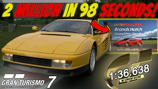 🤑 Get 2 MILLION Credits in Gran Turismo with this VIDEO! || Time Trial Guide - Week 04 2025