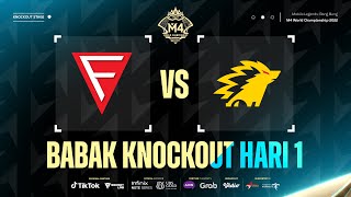 [ID] M4 Babak Knockout Hari 1 - FCON vs ONIC Game 1