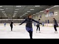 adult figure skating twizzles and turns lesson