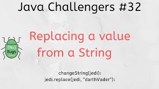 Java Challengers #32 - String, immutable, replace