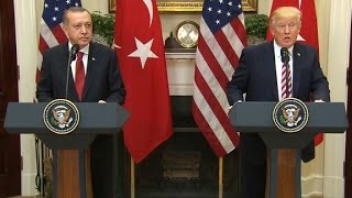 Trump meets with Turkey's Erdogan (full event)