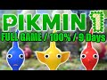 Pikmin 1 HD - Full Game Walkthrough [4K/100%/9 Days]