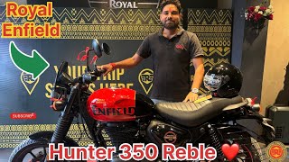 2025 New Update | Royal Enfield Hunter 350 Reble Red | New Colour | Features | Review