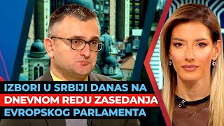 Izbori u Srbiji danas na dnevnom redu zasedanja Evropskog parlamenta I Bojan Klačar I URANAK 1
