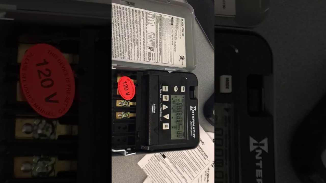 Intermatic Light Switch Timer Battery Replacement Shelly Lighting