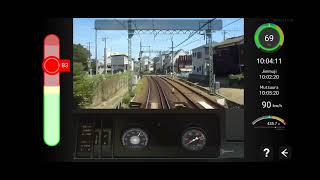 SenSim Train Simulator: Driving a Train in Shinzushi - Kanazawa-hakkei Line