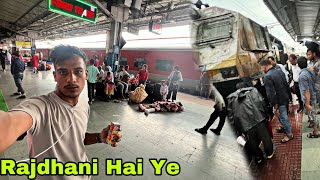 Barish Ne Sab Barbad Kar Dea 😰 :- New Delhi - Dibrugarh Rajdhani Train Journey (Ep.2)