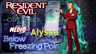 Como passar da segunda fase com Alyssa, Resident Evil Outbreak Below Freezing Point File #1