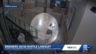 Kenosha family sues Brewers over missed $13,000 raffle prize