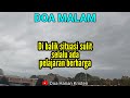 DI BALIK SITUASI SULIT SELALU ADA PELAJARAN BERHARGA - Renungan & Doa Malam