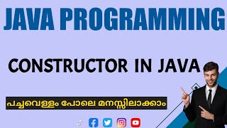 Constructor in Java|Java Programming|malayalam Tutorial