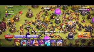 playing Clash Of Clans Grinding and Having Fun 😊