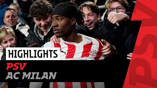 TWO BANGERS FROM NONI MADUEKE 💥💥 | Highlights PSV - AC Milan