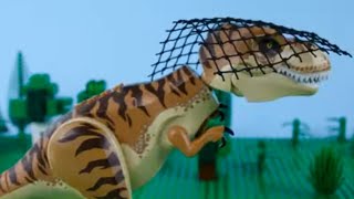 LEGO Jurassic World Dinosaurs Attack! STOP MOTION LEGO Dino Carnivores (Compilation) | Billy Bricks