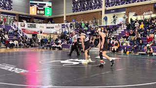 126 lbs SWOWCA FINAL Konner Lambers, Elder vs Luke Cornwell, Ryle