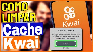 Como limpar o cache do aplicativo Kwai no Celular Android