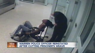 Cop reinstated after being fired for cutting off woman's hair weave