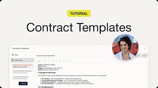 Contract Templates in Materio
