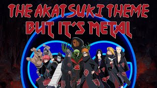 The Akatsuki Theme MADE METAL || Metal Cover || Naruto AMV || Pain vs Naruto || Pain vs Jiraiya